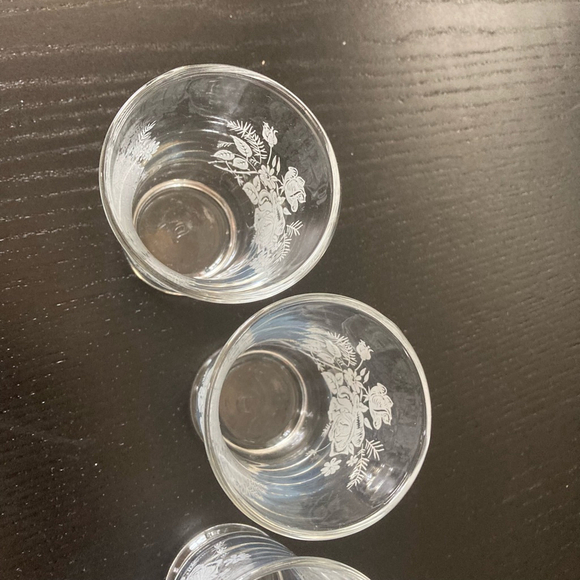 Vintage Mid 20th Century 4 Shot Glass One Size Clear - Picture 10 of 11